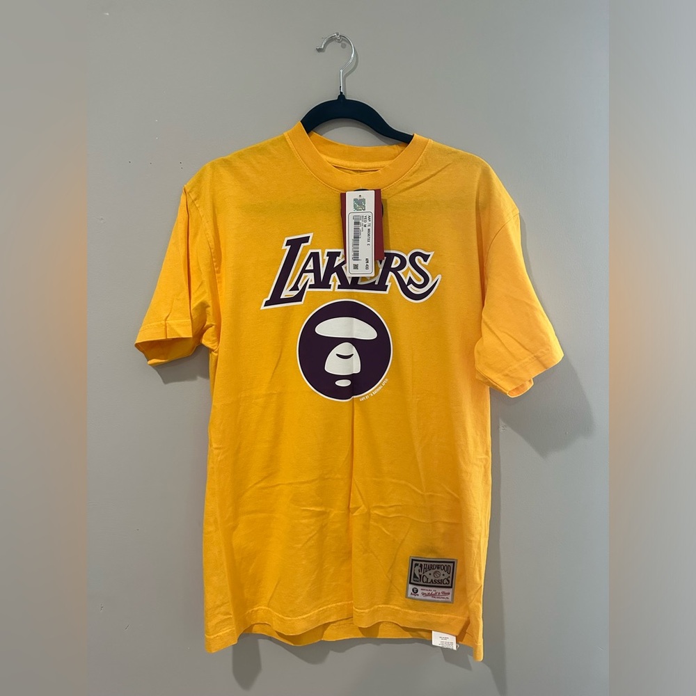 BAPE x Mitchell & Ness Los Angeles Lakers Tee